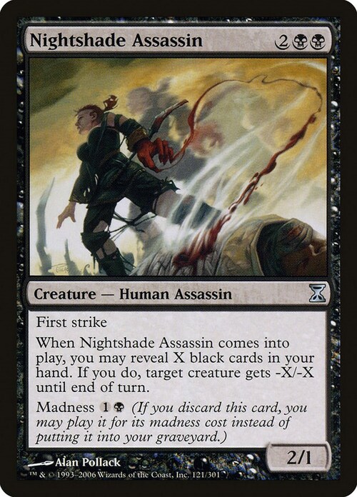 Nightshade Assassin Card Front