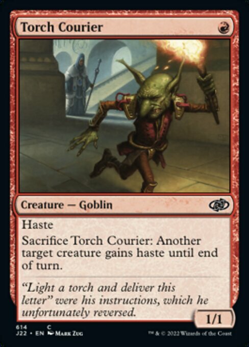 Torch Courier Card Front