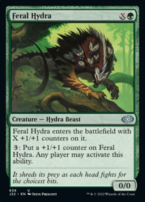 Feral Hydra Card Front