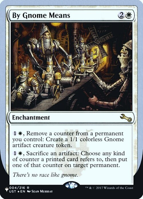 By Gnome Means Card Front
