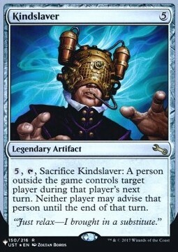 Kindslaver Card Front