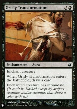 Grisly Transformation Card Front