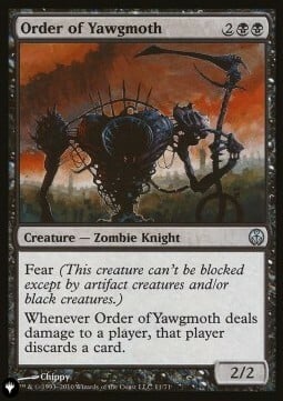 Ordine di Yawgmoth Card Front