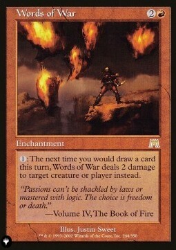 Words of War Card Front