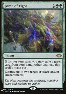 Force of Vigor Card Front