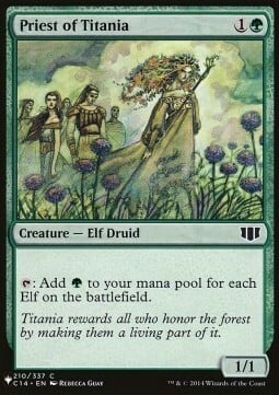 Priest of Titania Card Front