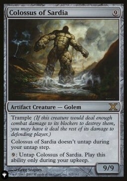 Colossus of Sardia Card Front