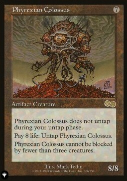 Phyrexian Colossus Card Front