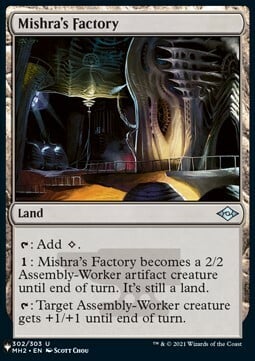 Mishra's Factory Card Front