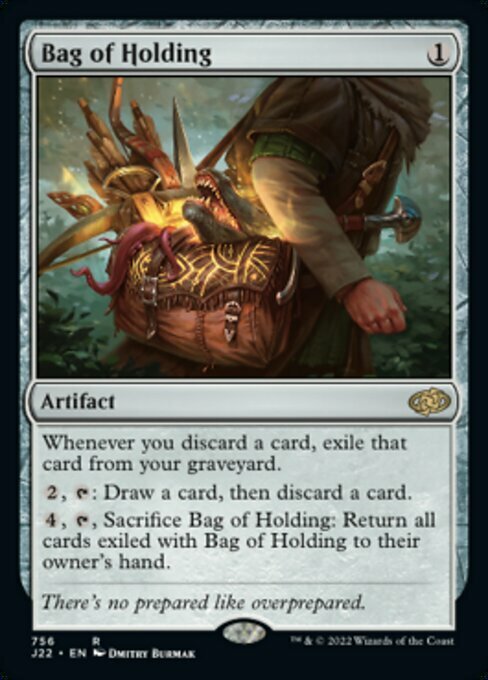 Bag of Holding Card Front