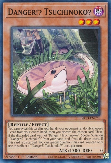 Danger!? Tsuchinoko? Card Front