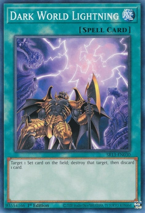 Dark World Lightning Card Front