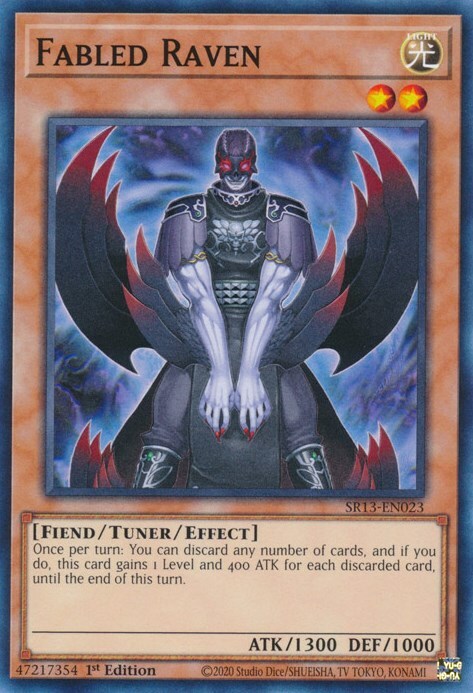 Fabled Raven Card Front