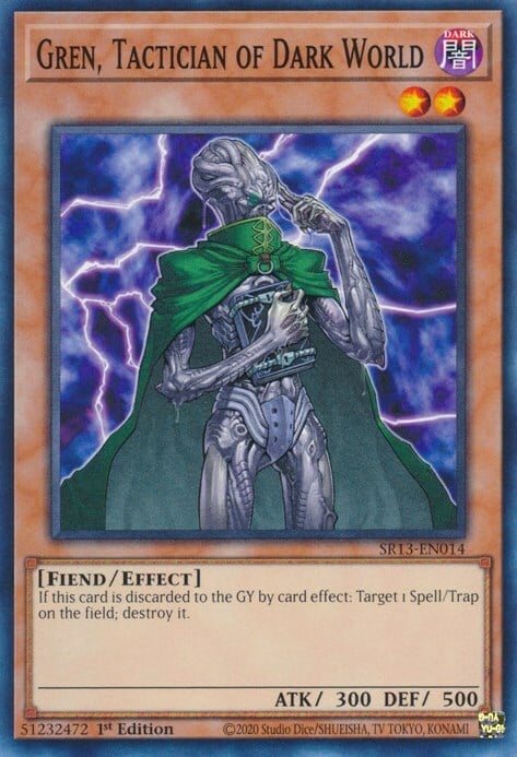 Gren, Stratega del Mondo Oscuro Card Front