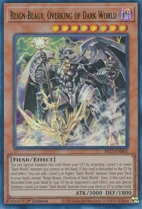Reign-Beaux, Sovrare del Mondo Oscuro Card Front
