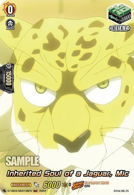 Inherited Soul of a Jaguar, Mic [D Format] Card Front
