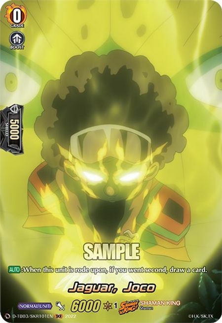 Jaguar, Joco [D Format] Card Front
