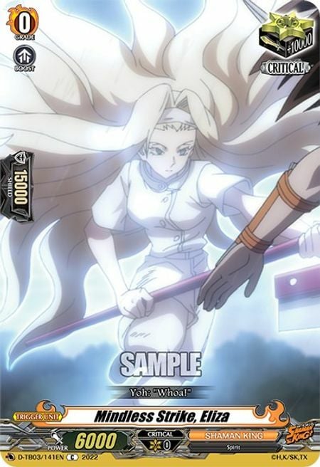 Mindless Strike, Eliza [D Format] Card Front