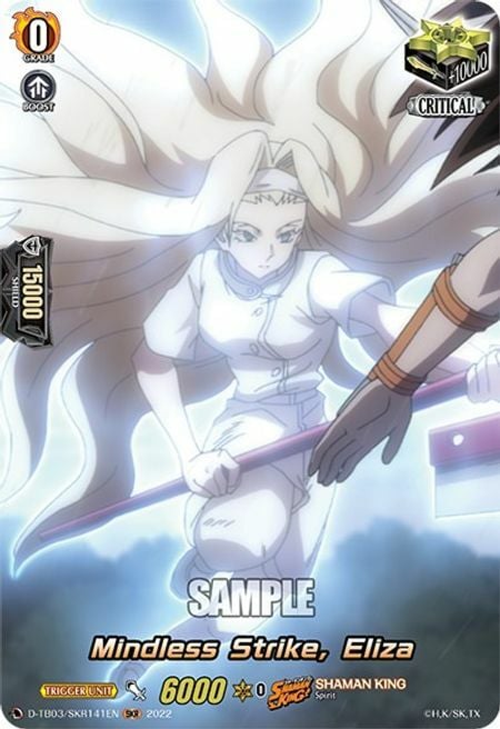 Mindless Strike, Eliza [D Format] Card Front
