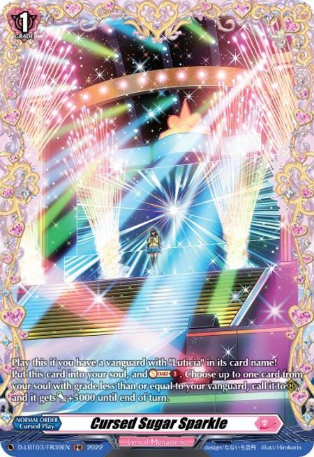 Cursed Sugar Sparkle [D Format] Card Front