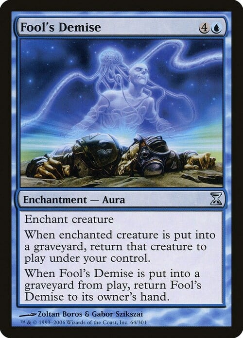Fool's Demise Card Front