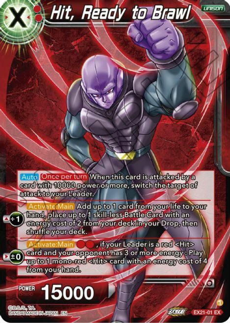 Hit, Ready to Brawl Card Front