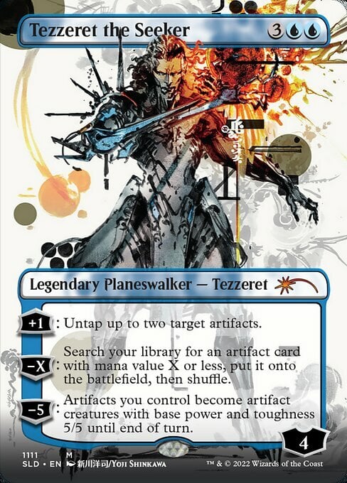 Tezzeret the Seeker Card Front
