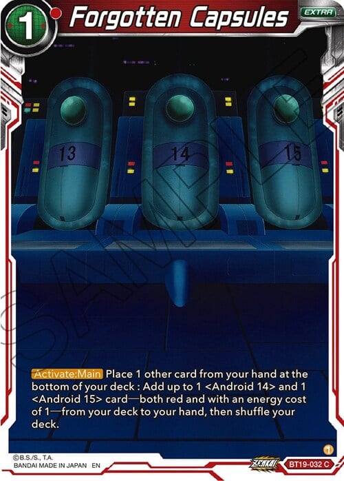 Forgotten Capsules Frente