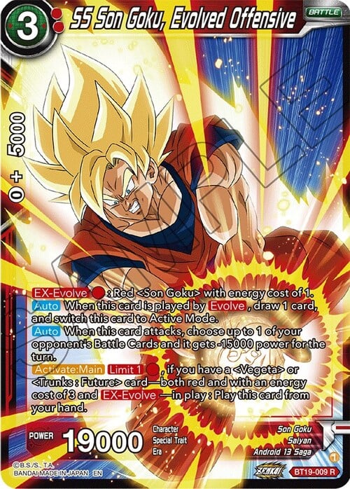SS Son Goku, Evolved Offensive Frente