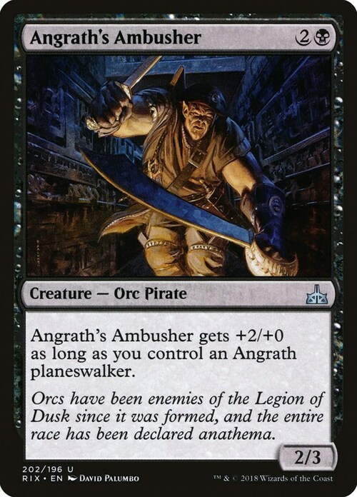 Angrath's Ambusher Card Front
