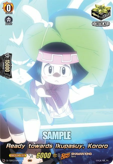 Ready towards Ikupasuy, Kororo [D Format] Card Front