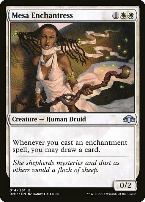 Mesa Enchantress Card Front