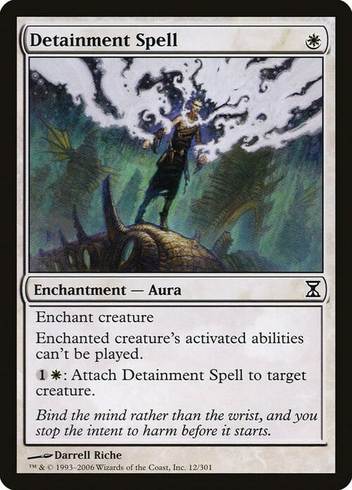 Detainment Spell Card Front