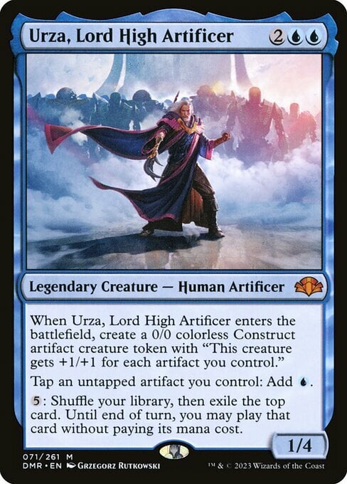Urza, Lord Grand'Artefice Card Front