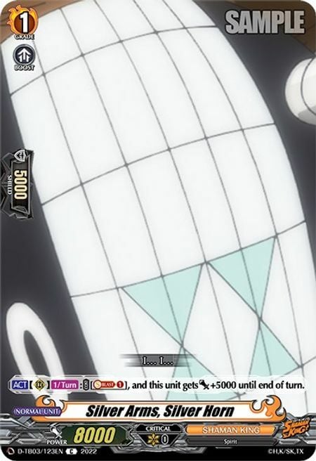 Silver Arms, Silver Horn [D Format] Card Front