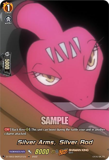 Silver Arms, Silver Rod [D Format] Card Front