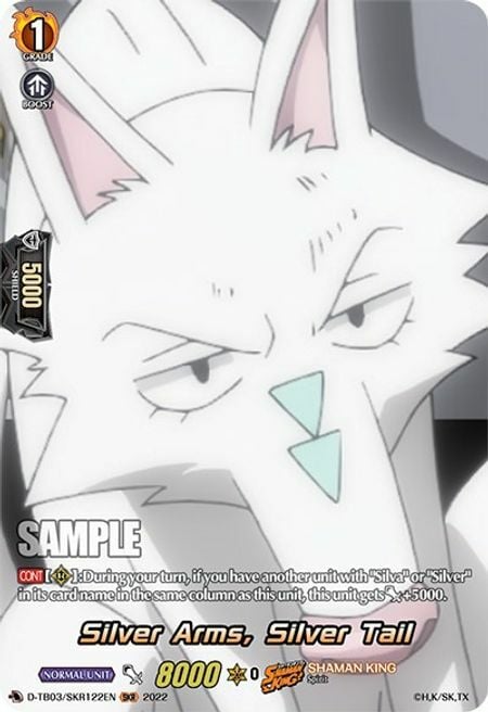 Silver Arms, Silver Tail [D Format] Card Front