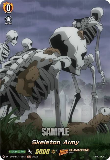 Skeleton Army [D Format] Card Front
