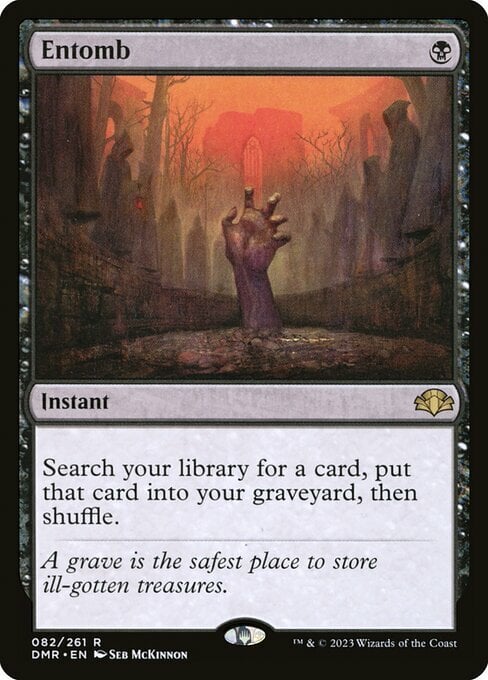 Entomb Card Front