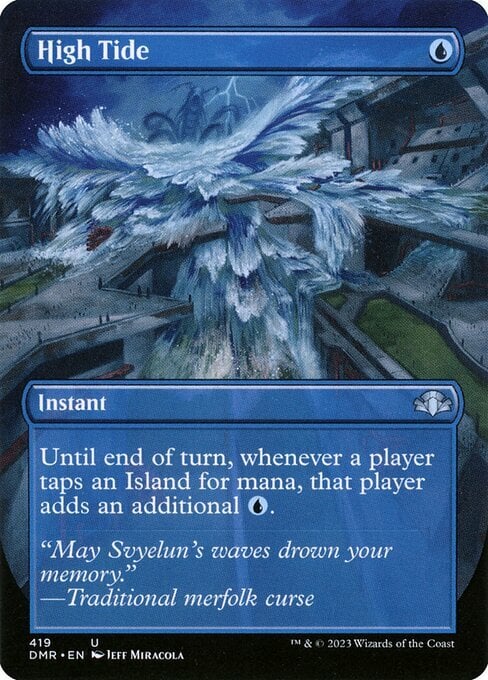 High Tide Card Front