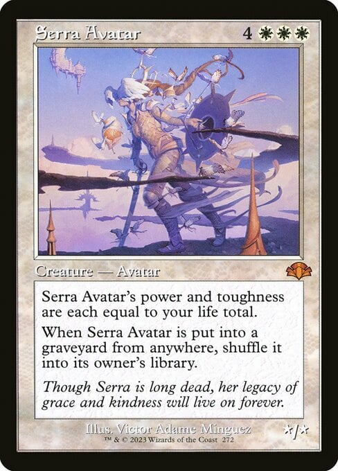 Serra Avatar Card Front