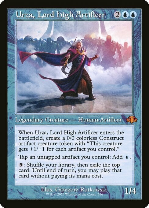 Urza, Lord Grand'Artefice Card Front