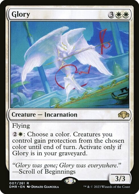 Glory Card Front