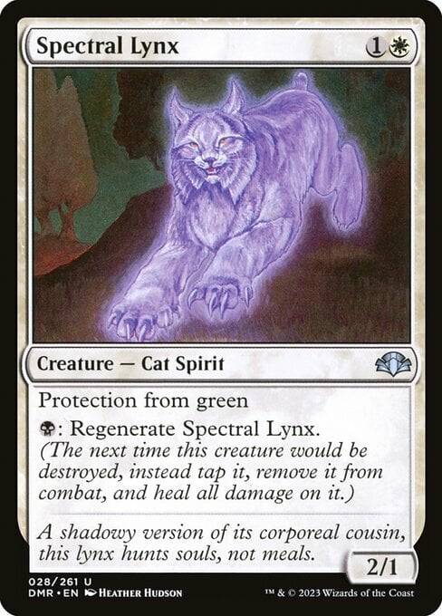 Spectral Lynx Card Front