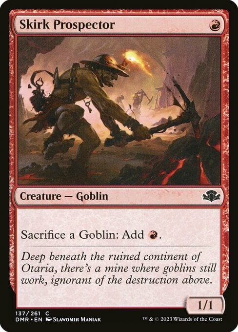 Skirk Prospector Card Front