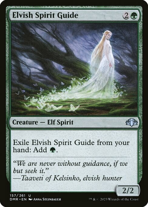 Spirito Guida degli Elfi Card Front