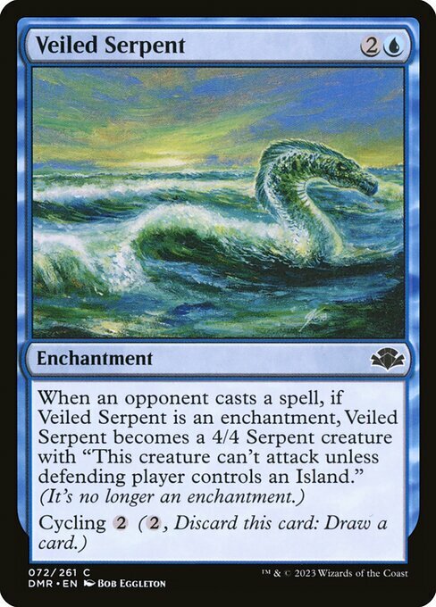 Serpente Velato Card Front