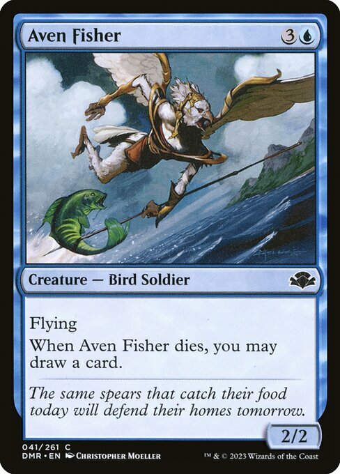 Aven Fisher Card Front