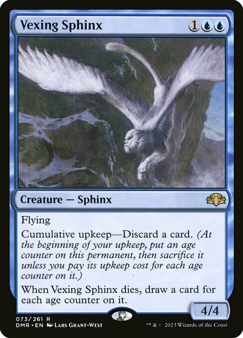 Vexing Sphinx Card Front