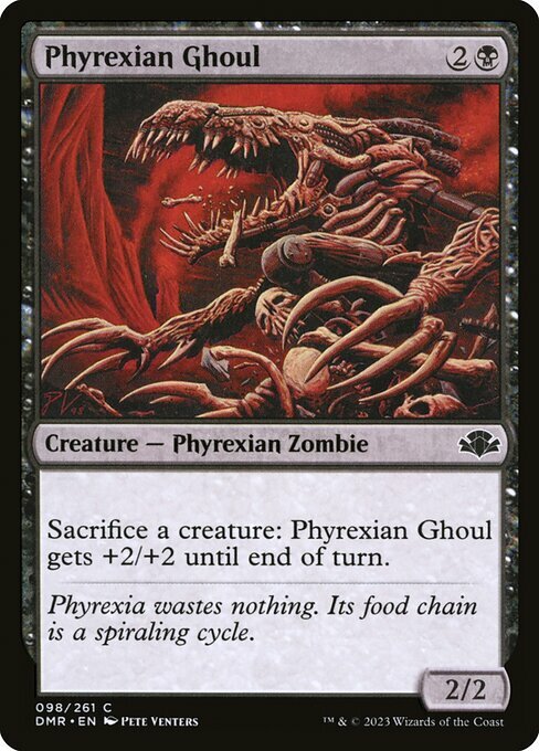 Phyrexian Ghoul Card Front